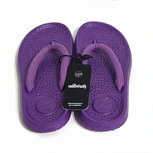 ALLBIRDS Sugar Zeffer Lux Purple Unisex Flip Flops Sandals